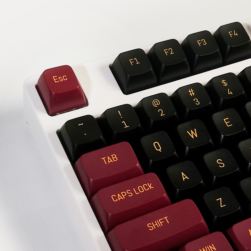 GMK Đỏ Đen Keycap, 149 Phím Keycaps PBT CSA Profile DYE-SUB Cá Tính Cho MX Công Tắc Bàn Phím Cơ