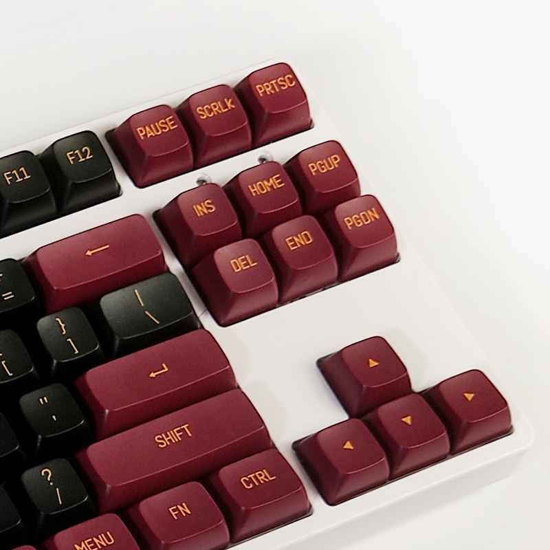 GMK Đỏ Đen Keycap, 149 Phím Keycaps PBT CSA Profile DYE-SUB Cá Tính Cho MX Công Tắc Bàn Phím Cơ
