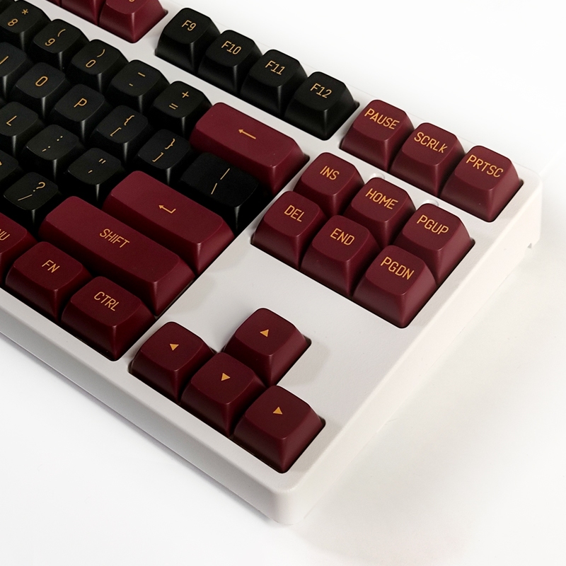 GMK Đỏ Đen Keycap, 149 Phím Keycaps PBT CSA Profile DYE-SUB Cá Tính Cho MX Công Tắc Bàn Phím Cơ