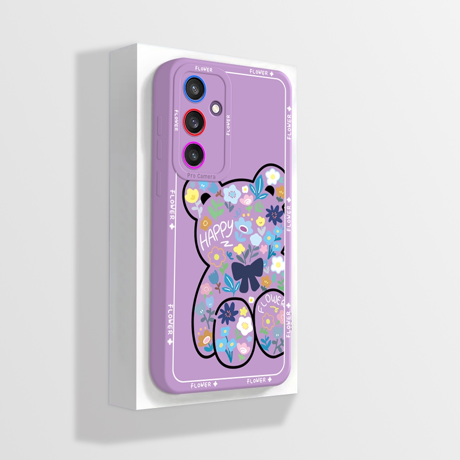 Ôp Điện Thoại Silicon Dẻo Hình Gấu Trúc Dễ Thương Chống Sốc Cho samsung galaxy s23 plus fe ultra 5g Ốp