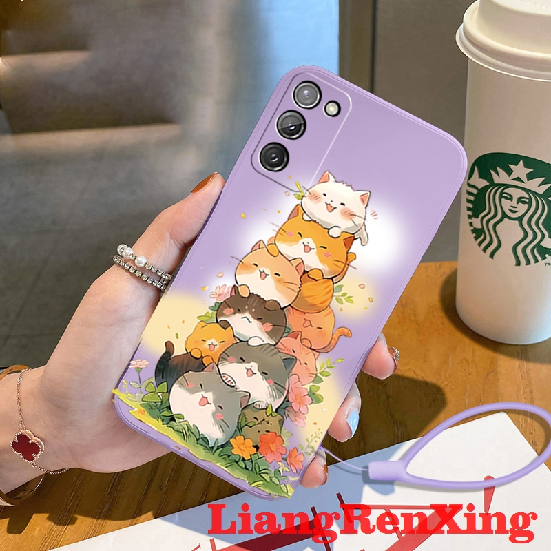 Ôp Điện Thoại Silicon Dẻo Chống Sốc Thời Trang Cho samsung a03s samsung a02s samsung a02s ytdmm01