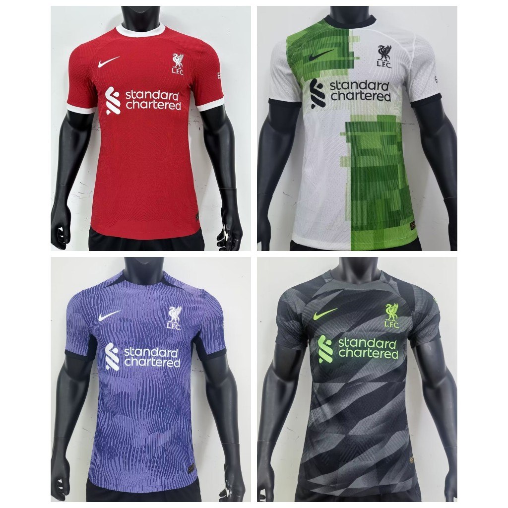 Áo Thun Bóng Đá Tay Ngắn 2324 Liverpool