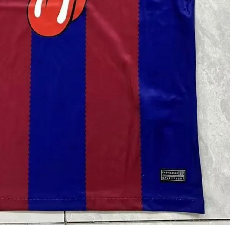 Áo Bóng Đá Màu Đỏ / Xanh Dương Đội Tuyển barcelona Mùa Giải 23 / 24