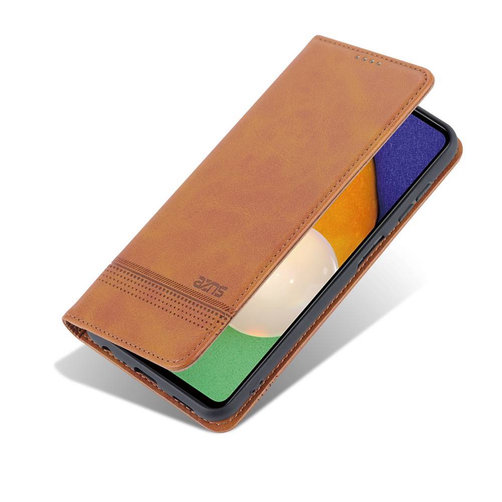 Bao Da pu Điện Thoại Nắp Lật Hít Nam Châm Màu Trơn Cho samsung galaxy a05 a05s a04 a04s a04e a03s a02s a02 a01