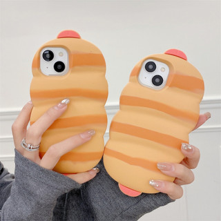 Silicone Ốp Điện Thoại Silicon Dẻo In Hình Bánh hot dog bun Cho iphone 15 promax 14 promax 13 12 promax 11