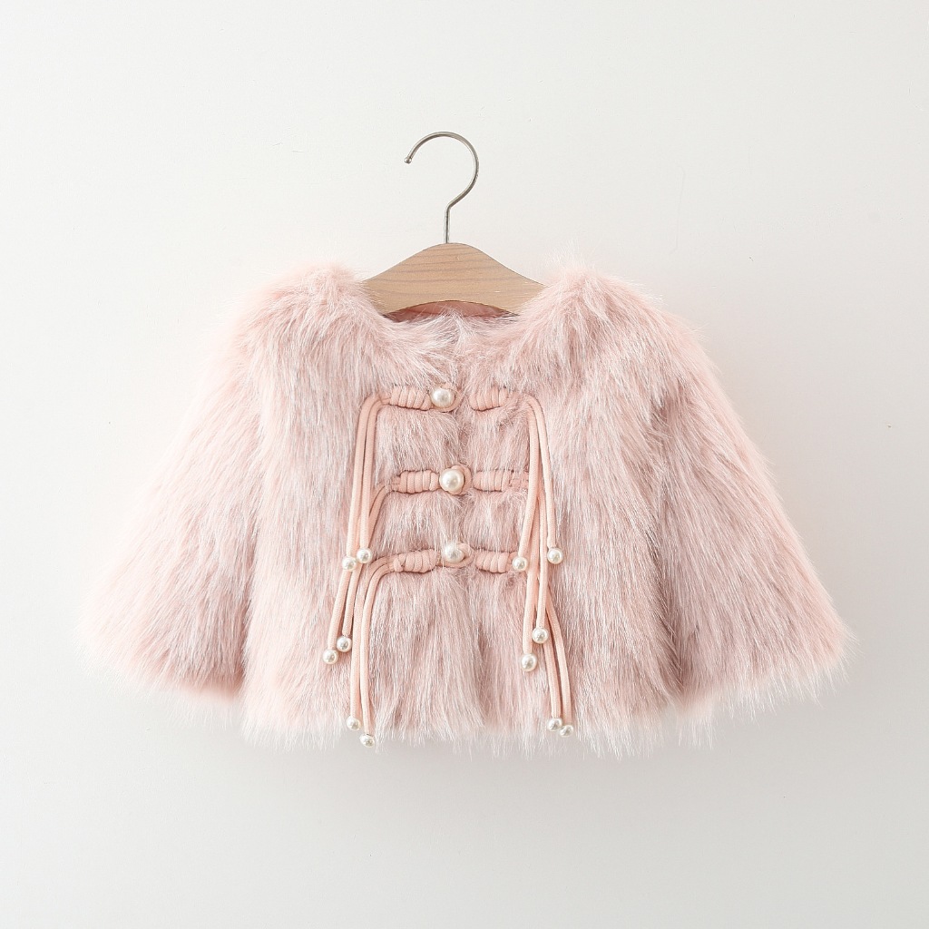 Áo Khoác Tay Dài Màu Trơn Phong Cách Hàn Quốc Thời Trang Mùa Đông Mới 2023 Cho Bé Gái 0-3 Tuổi