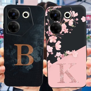 Bao Da Điện Thoại Chống Sốc Họa Tiết Chữ Cho tecno camon 20 pro 5g 2023 tecno camon20 pro ck8n Vỏ