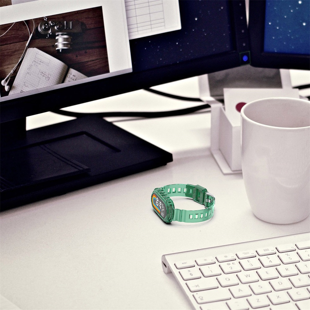 Silicone Dây Đeo Silicon Thay Thế Cho Đồng Hồ Thông Minh Xiaomi Mi Band 8 7 6 5 4 3