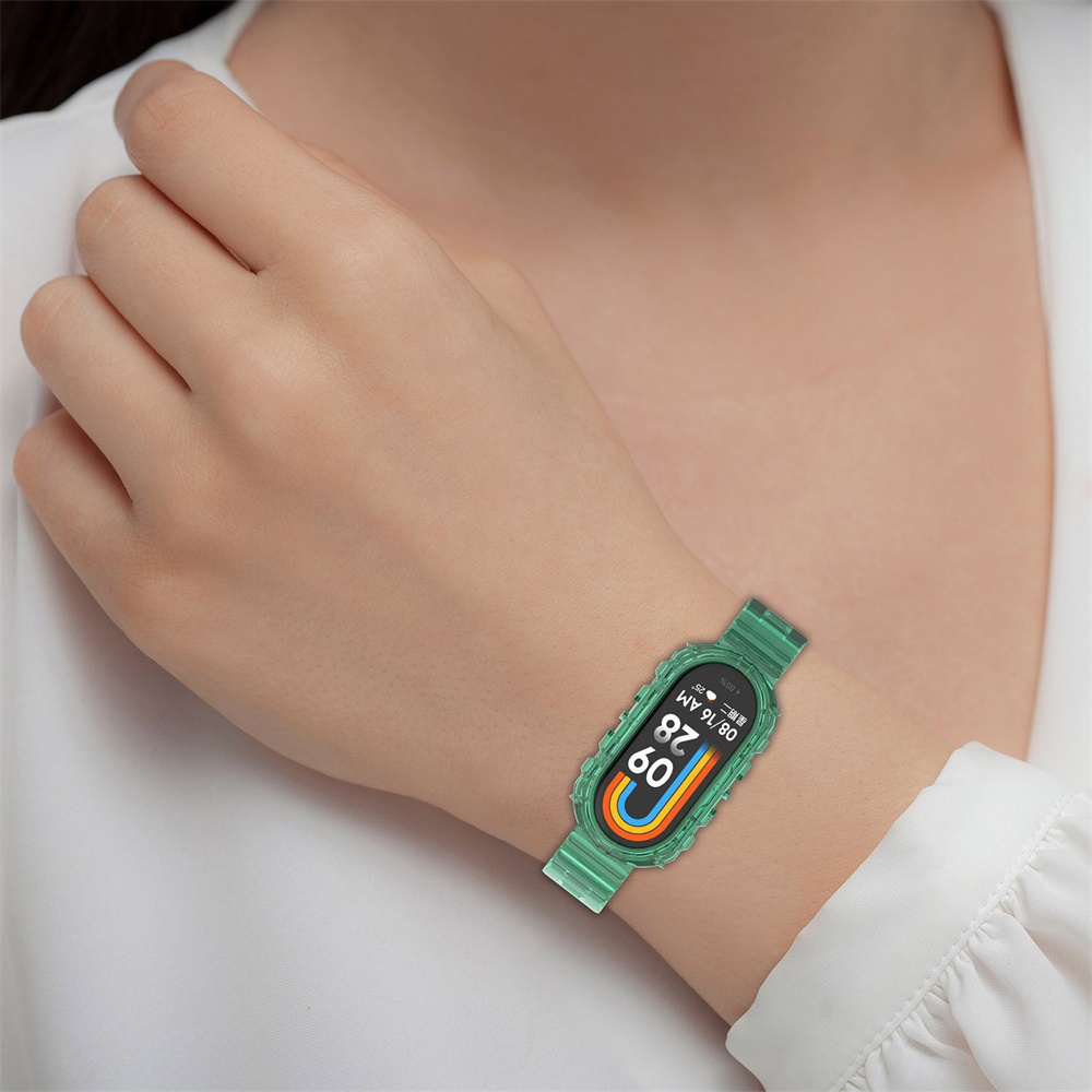 Silicone Dây Đeo Silicon Thay Thế Cho Đồng Hồ Thông Minh Xiaomi Mi Band 8 7 6 5 4 3