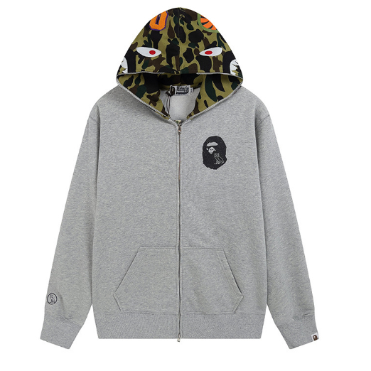 BAPE Mới Áo Khoác Hoodie Họa Tiết Rằn Ri Thời Trang Cho Nam Nữ