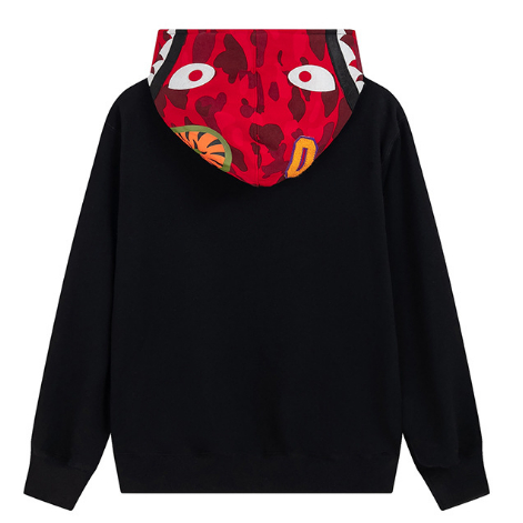 BAPE Mới Áo Khoác Hoodie Họa Tiết Rằn Ri Thời Trang Cho Nam Nữ