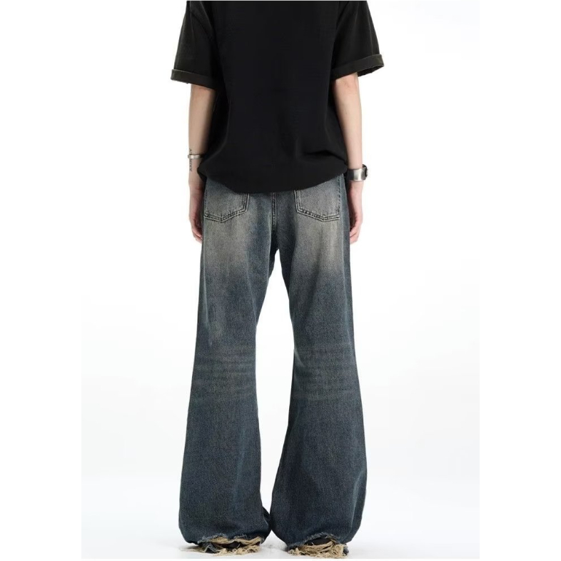 Quần Jean Dài Kiểu vintage Mỹ Thiết Kế Năng Động Cho Nam Và Nữ