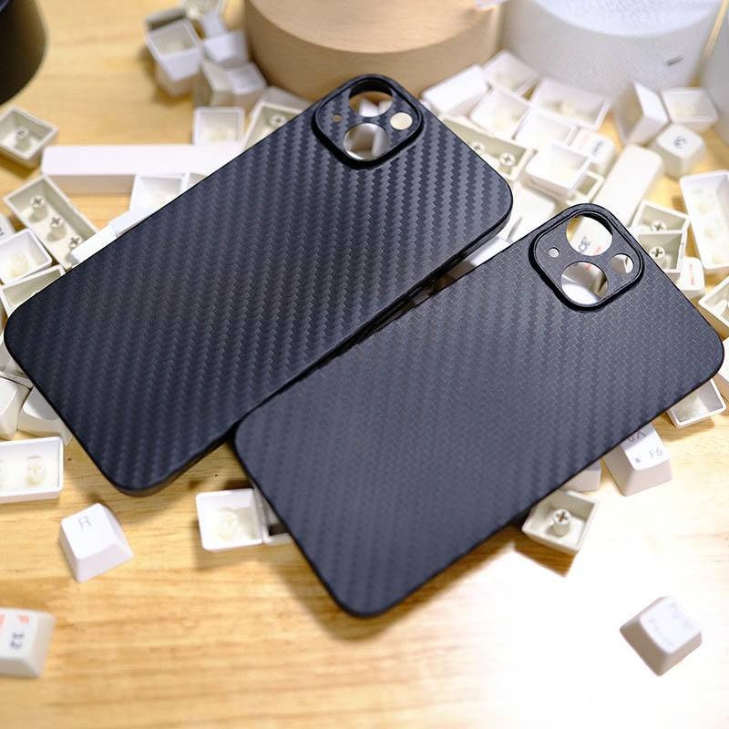 Kết cấu sợi Carbon Vỏ TPU mềm siêu mỏng Tương thích cho Iphone 15 11 14 13 12 Pro Pro ProMax X XS XR Xsmax Vỏ bảo vệ