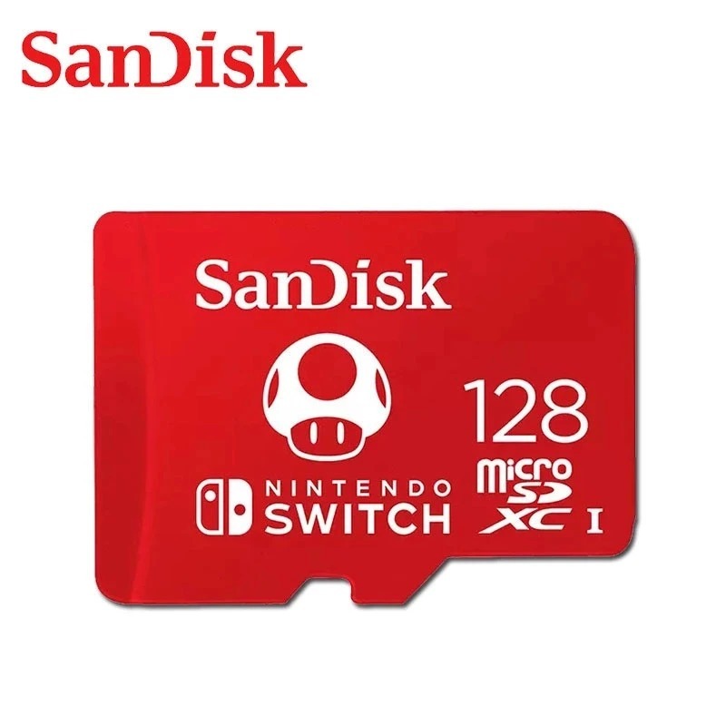 Sandisk Thẻ Nhớ microsd 4k u3 v30 c10 100mb / 128gb 256gb 512gb Cho Máy Chơi Game nintendo switch