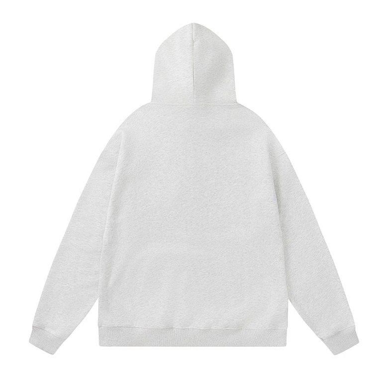 Áo Hoodie 360g Bằng Vải cotton Nguyên Chất Thêu Chữ Phong Cách Đường Phố