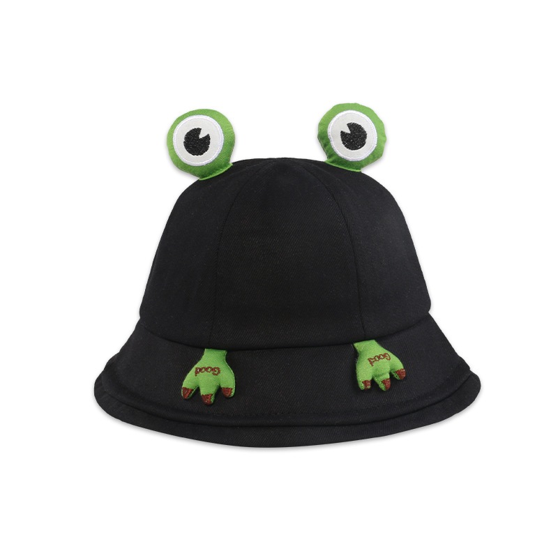 Nón bucket Hình Ếch Hoạt Hình Dễ Thương Phong Cách Hàn Quốc Cho Nữ