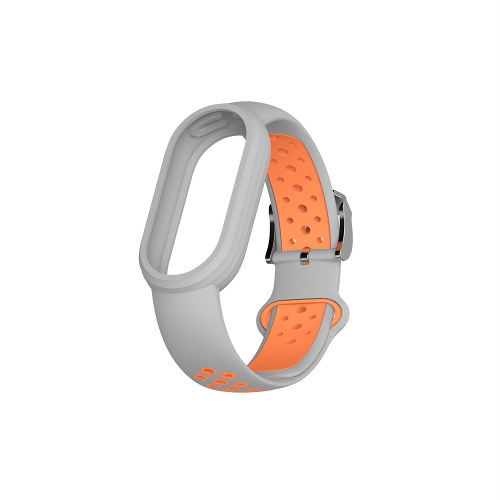 Silicone Dây Đeo Silicon Thoáng Khí Thay Thế Cho Đồng Hồ Thông Minh Xiaomi Mi Band 8 7 6 5 4 3