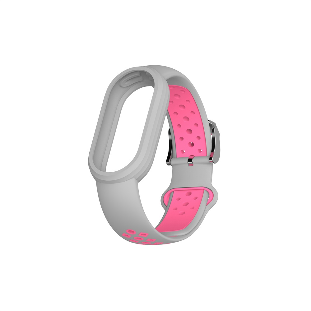 Silicone Dây Đeo Silicon Thoáng Khí Thay Thế Cho Đồng Hồ Thông Minh Xiaomi Mi Band 8 7 6 5 4 3