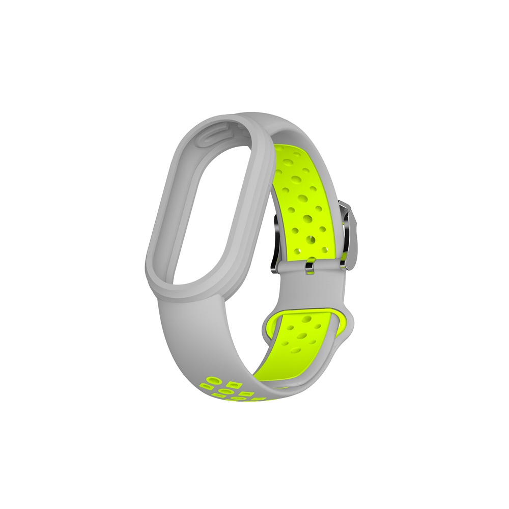 Silicone Dây Đeo Silicon Thoáng Khí Thay Thế Cho Đồng Hồ Thông Minh Xiaomi Mi Band 8 7 6 5 4 3