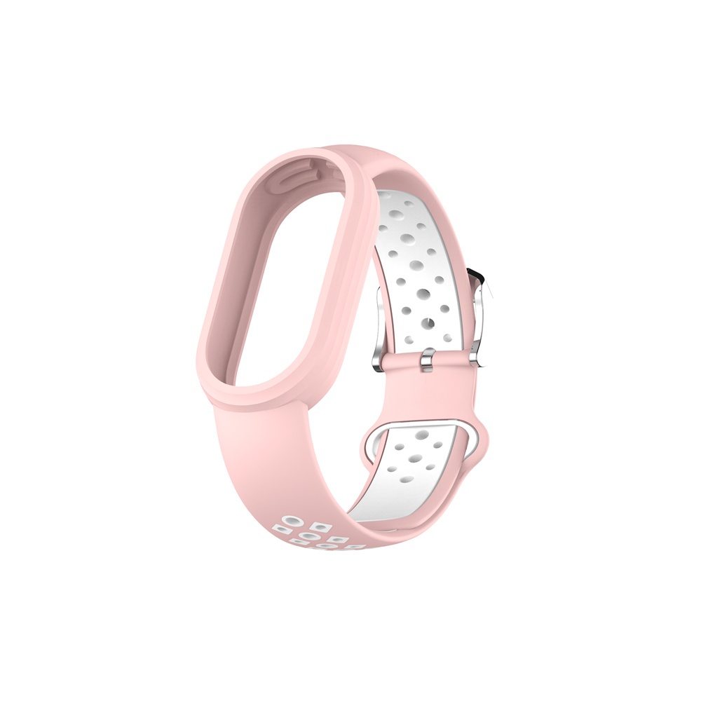 Silicone Dây Đeo Silicon Thoáng Khí Thay Thế Cho Đồng Hồ Thông Minh Xiaomi Mi Band 8 7 6 5 4 3