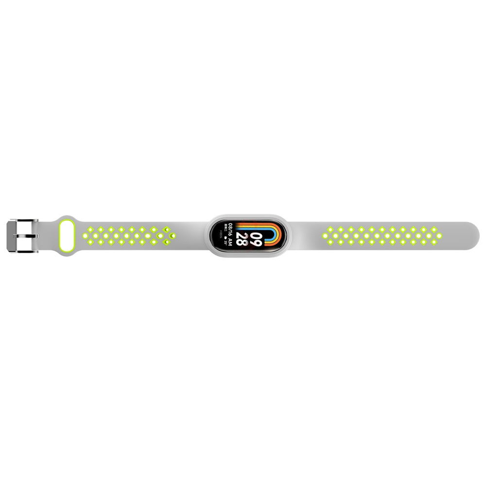 Silicone Dây Đeo Silicon Thoáng Khí Thay Thế Cho Đồng Hồ Thông Minh Xiaomi Mi Band 8 7 6 5 4 3
