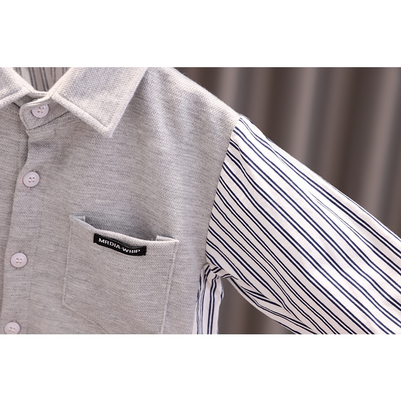 Áo Sơ Mi cotton Dài Tay Họa Tiết Kẻ Sọc Thiết Kế Mới Đơn Giản Thời Trang Mùa Xuân Thu Dành Cho Nam