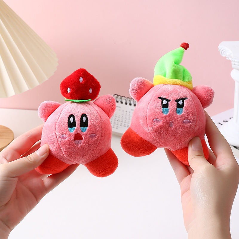 1 Búp Bê Nhồi Bông Hình Nhân Vật kirby Trong game nintendo Nhật Bản