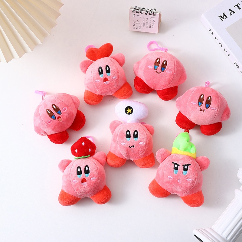 1 Búp Bê Nhồi Bông Hình Nhân Vật kirby Trong game nintendo Nhật Bản