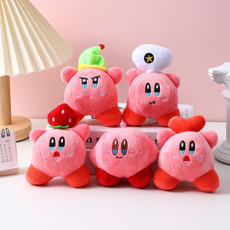 1 Búp Bê Nhồi Bông Hình Nhân Vật kirby Trong game nintendo Nhật Bản