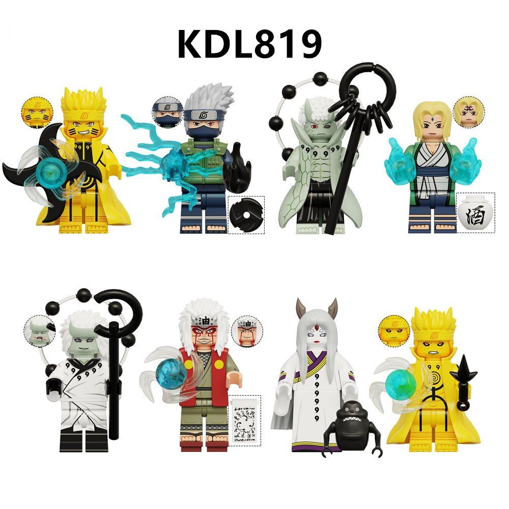 Khối Đồ Chơi mini Hoạt Hình Nhật Bản kdl819