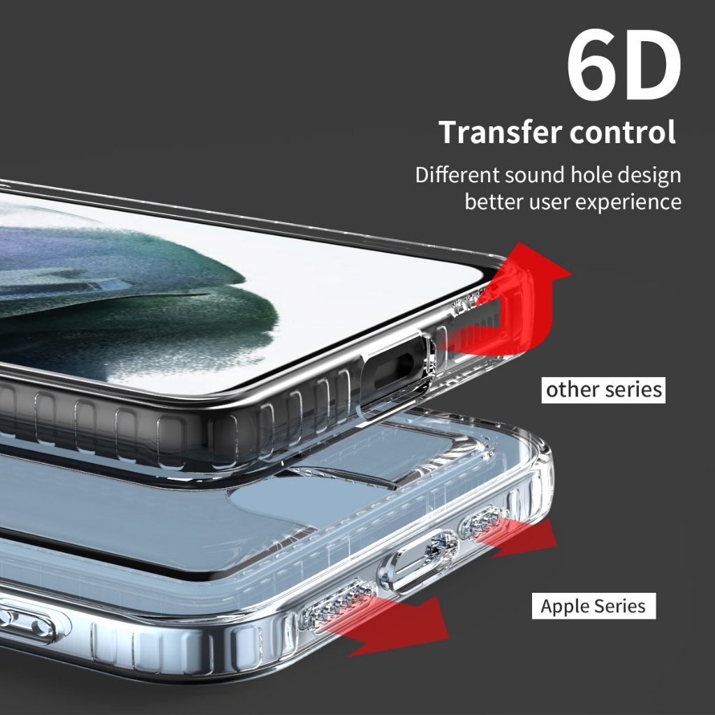 Toàn Bộ Ốp Điện Thoại Mềm Trong Suốt Có Ngăn Đựng Thẻ Cho samsung galaxy s23 fe s22 s21 note 20 ultra note 10 + 9 8 s20 fe