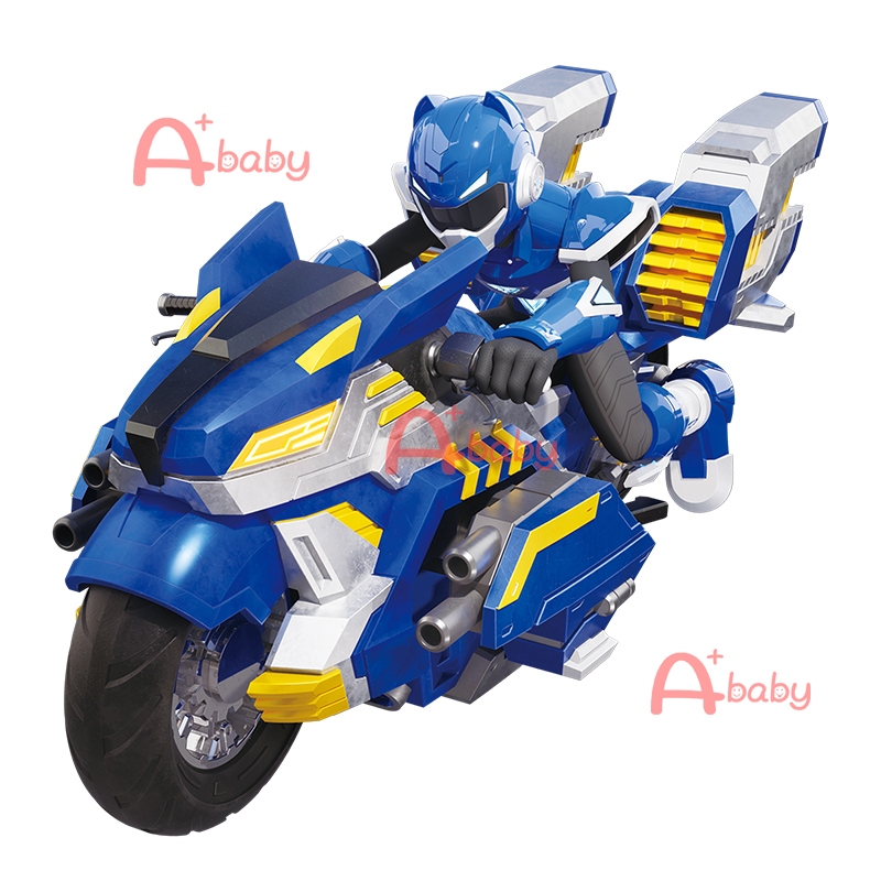 Mini Force Original V Rangers Volt Ao  Đồ Chơi Xe Mô Tô mini Lực Lượng Chính Hãng KAI GINA Làm Quà Sinh Nhật Cho Bé