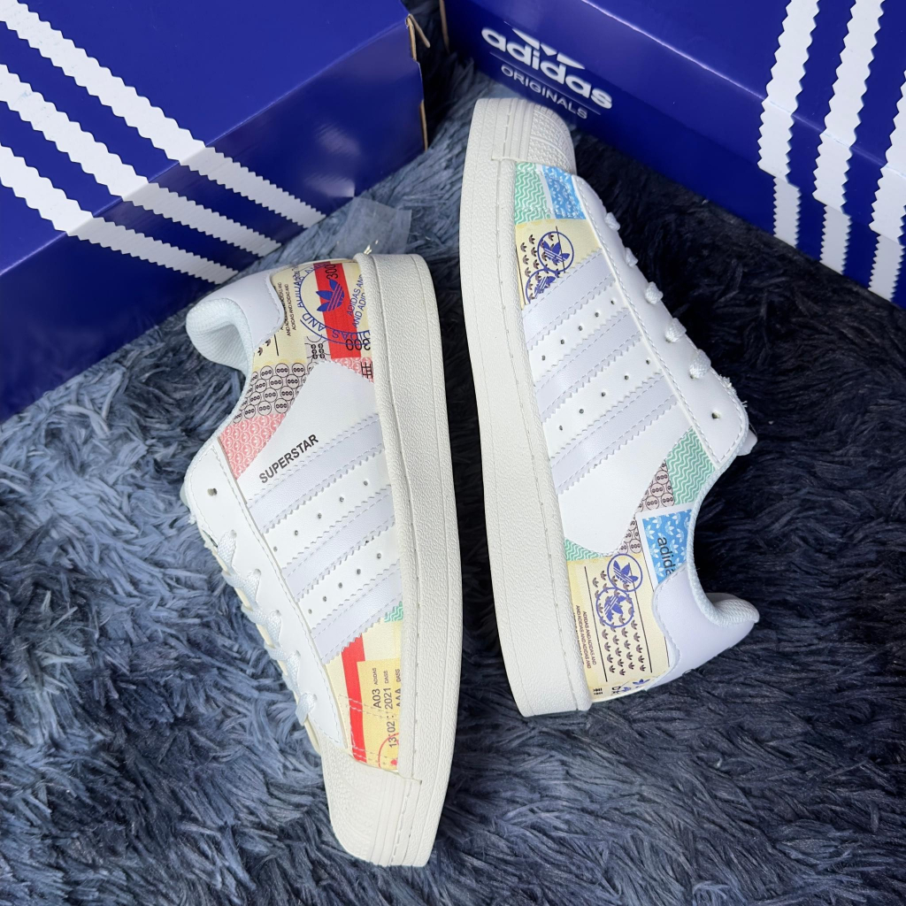 Giày Thể Thao adidas clover superstar kentaro okawara Thời Trang Mới Nhất Cho Nam