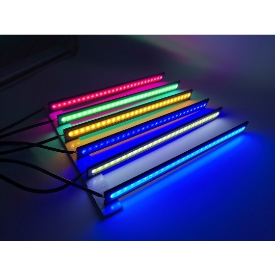 Đèn led cob Siêu Sáng Chống Thấm Nước 17cm Chuyên Dụng Chạy Ban Ngày Cho Xe Hơi