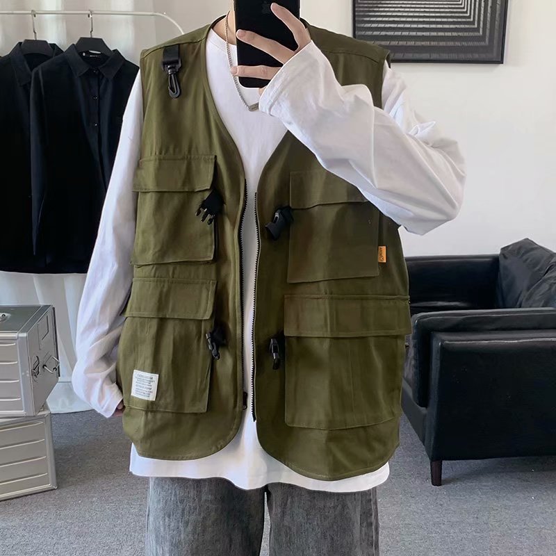 Áo Khoác vest Hai Dây Cho Nam