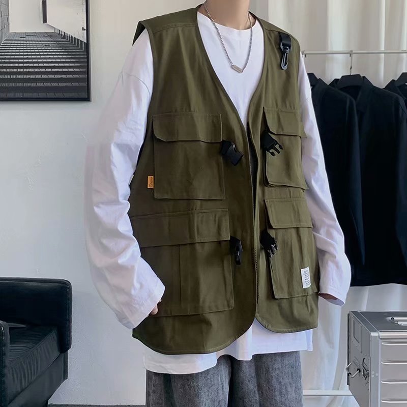 Áo Khoác vest Hai Dây Cho Nam