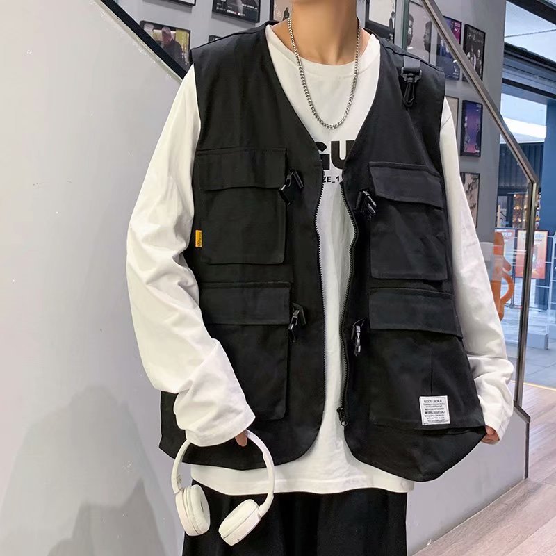 Áo Khoác vest Hai Dây Cho Nam