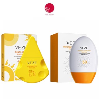 Kem chống nắng SADOER VEZE 30G/ 45ML trang điểm tự nhiên/ bảo vệ chống tia cực tím