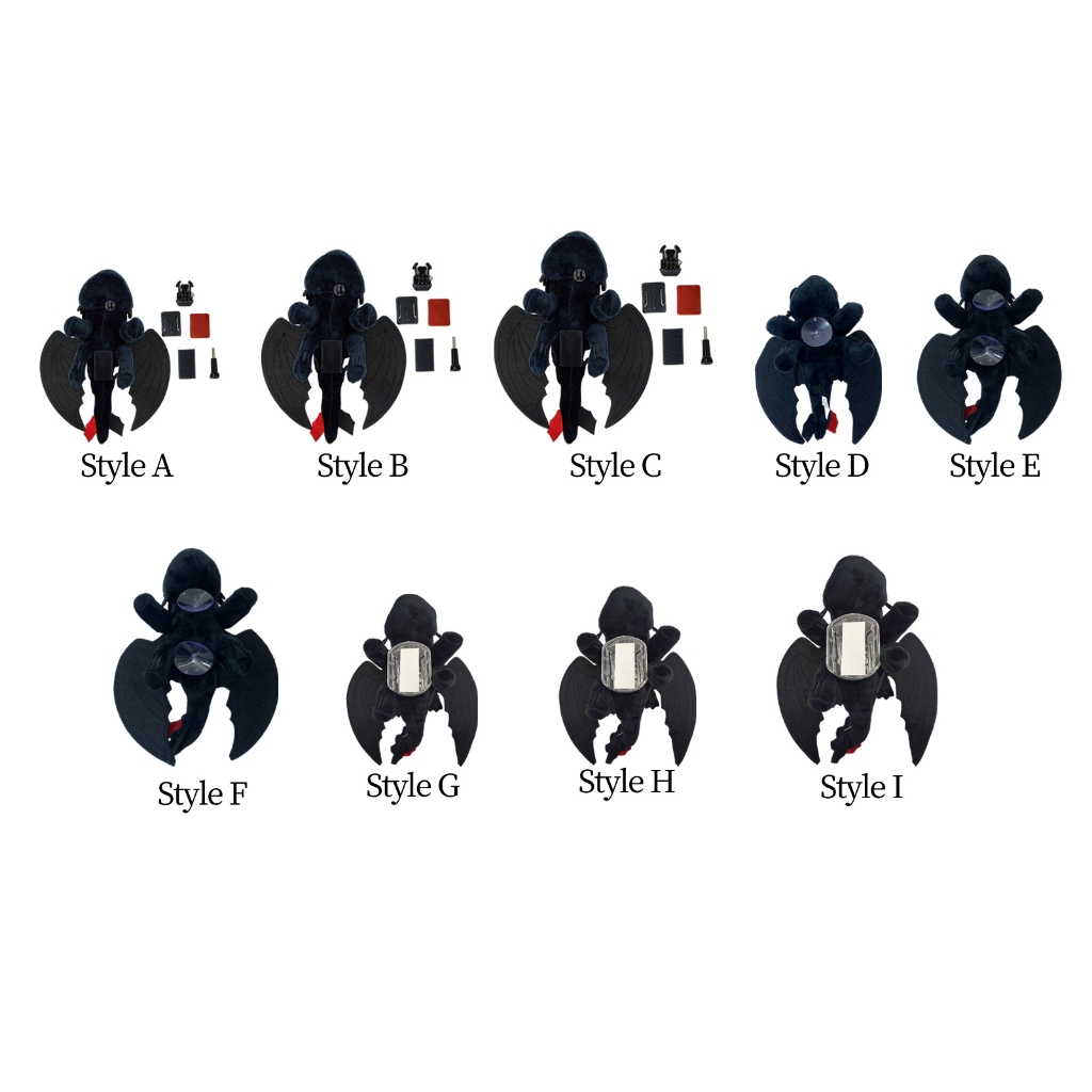 Phụ Kiện Trang Trí Búp Bê Cưỡi Ngựa Vui Nhộn Dễ Lắp Đặt How to Train Your Dragon Búp Bê Rồng Bay Màu Đen Trang Trí Xe Hơi / Mô Tô