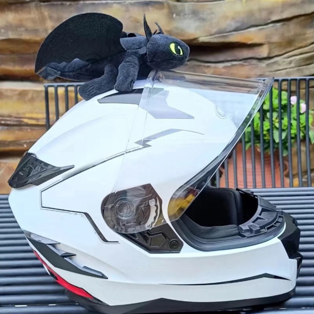 Phụ Kiện Trang Trí Búp Bê Cưỡi Ngựa Vui Nhộn Dễ Lắp Đặt How to Train Your Dragon Búp Bê Rồng Bay Màu Đen Trang Trí Xe Hơi / Mô Tô