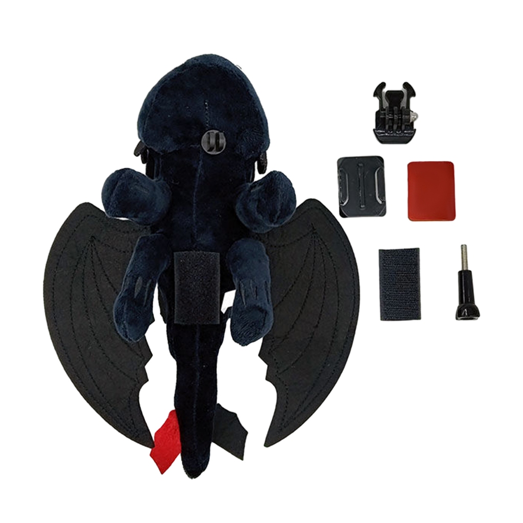 Phụ Kiện Trang Trí Búp Bê Cưỡi Ngựa Vui Nhộn Dễ Lắp Đặt How to Train Your Dragon Búp Bê Rồng Bay Màu Đen Trang Trí Xe Hơi / Mô Tô