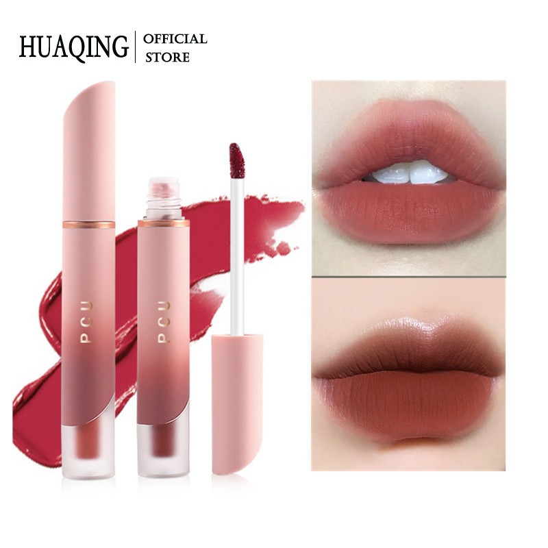 Son kem lì HUAQING lâu trôi 6 màu sắc tùy chọn