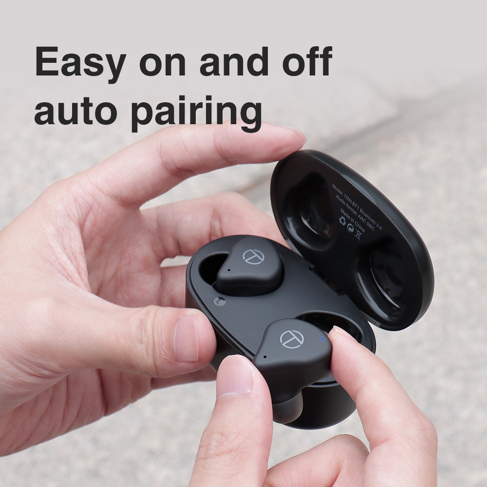 Trn Tai Nghe Nhét Tai bluetooth 5.0 Không Dây Âm Thanh hifi t300 T1 tws