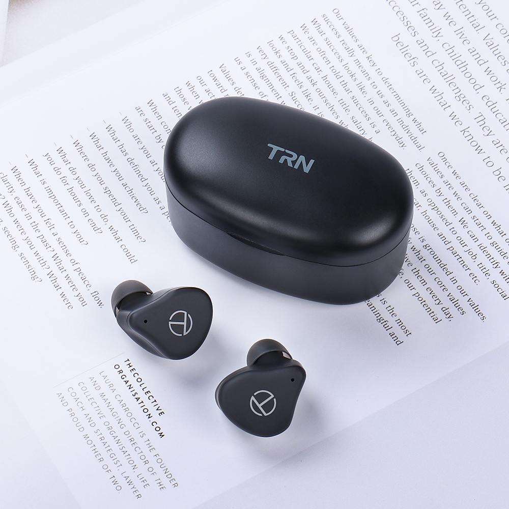 Trn Tai Nghe Nhét Tai bluetooth 5.0 Không Dây Âm Thanh hifi t300 T1 tws