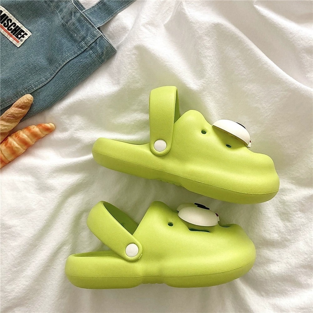 MY dép cross bánh mì dép dép bánh mì nữ Trẻ trung Mềm mại Thấm hút mồ hôi Chống trơn trượt B21H0KK 43Z231026