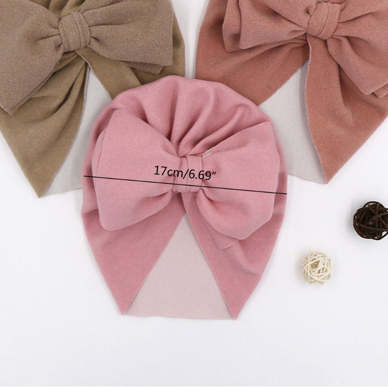 Mũ turban Thắt Nơ Dễ Thương Cho Bé Gái