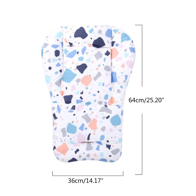 Đệm Lót Xe Đẩy Bé Sơ Sinh Họa Tiết Đa Dạng Đáng Yêu