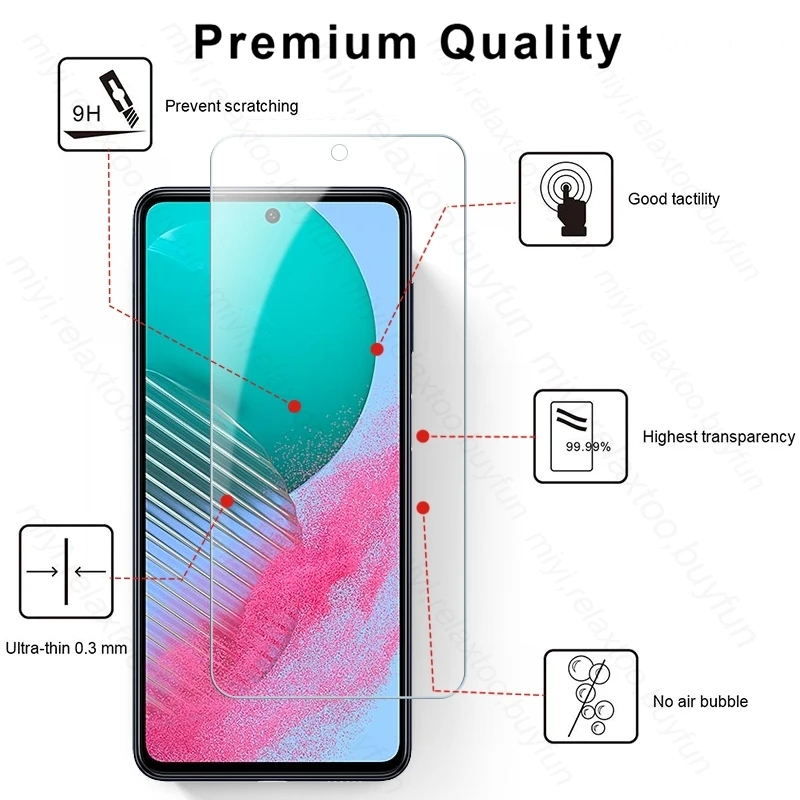 Kính Cường Lực Bảo Vệ camera 2 Trong 1 Cho samsung galaxy m54 m34 m14 m23 m33 4g 5g