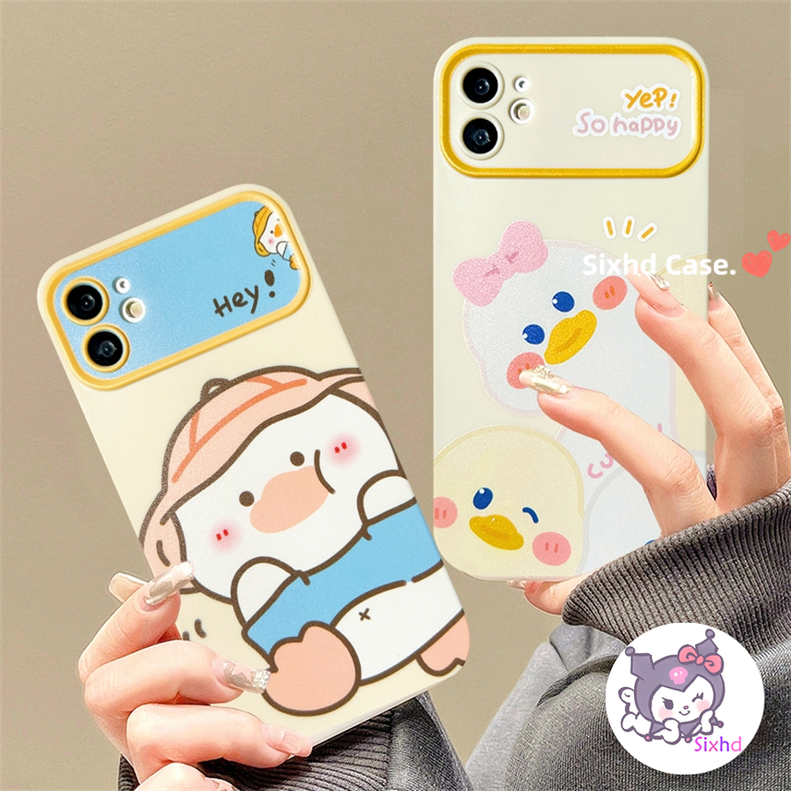Ốp Điện Thoại Carrtoon Cute Duck Cho OPPO a16 a15 a15s a17 a38 a58 a57 a55 a18 a78 a76 a95 a98 a5s a3s a12 a53 a33 a32 a94 a96 a74 a5 a7 reno 5 5g