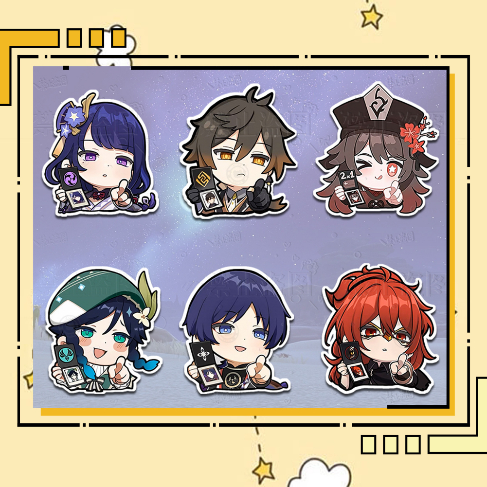 Trâm Cài Áo Bằng acrylic Hình Hoạt Hình anime Đáng Yêu Sáng Tạo